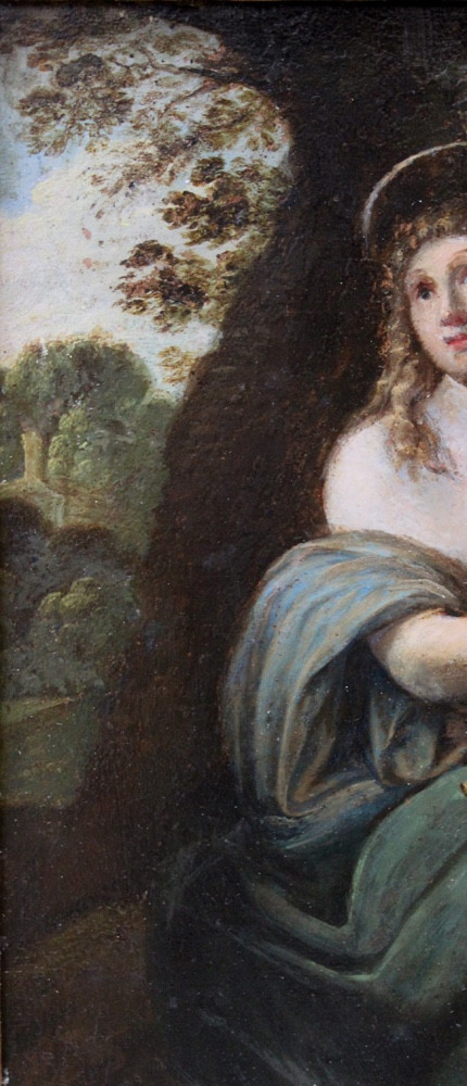Saint Mary Magdalene By A Spanish Painter, 17th Century-photo-2