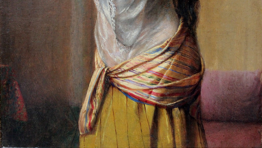 Danseuse ottomane par Sandor Alexander Svoboda (1826 Bagdad - 1896 Smyrne), attr.to-photo-2