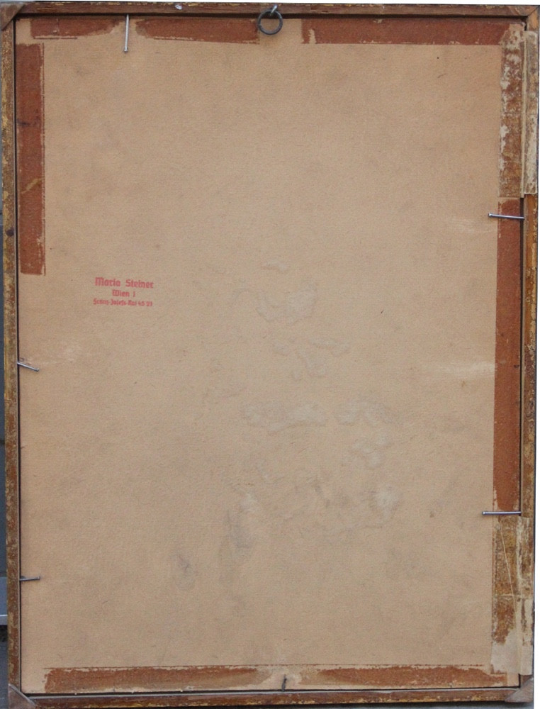 Tête de lièvre par Eva Blaschek (1873 - Vienne - 1960)-photo-1