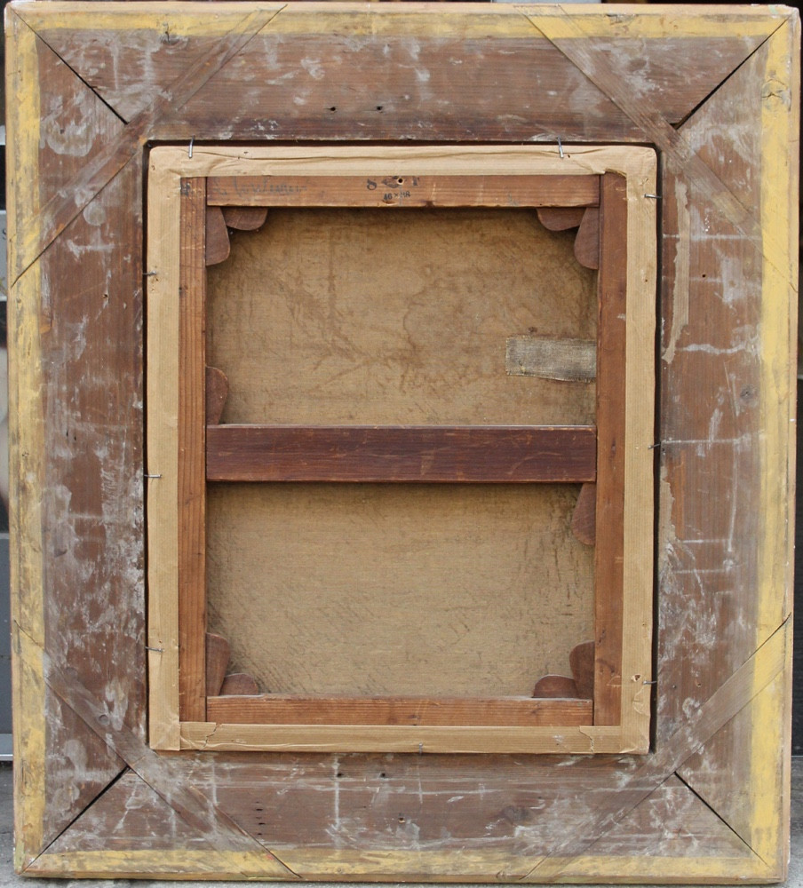 Matinée fraîche au bord du lac par Henri Biva (1848 - Paris - 1929)-photo-6