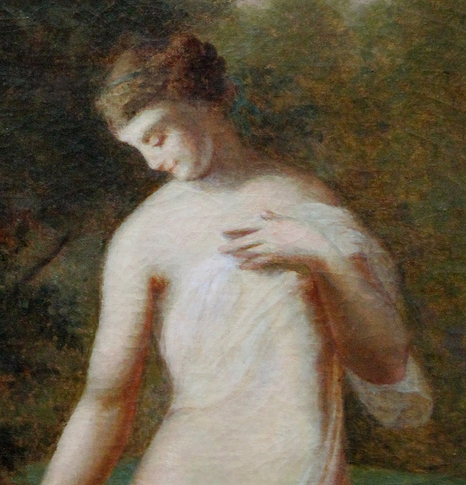 Vénus et Cupidon par Alfred-Charles Foullongne (Français 1821 - 1897)-photo-4