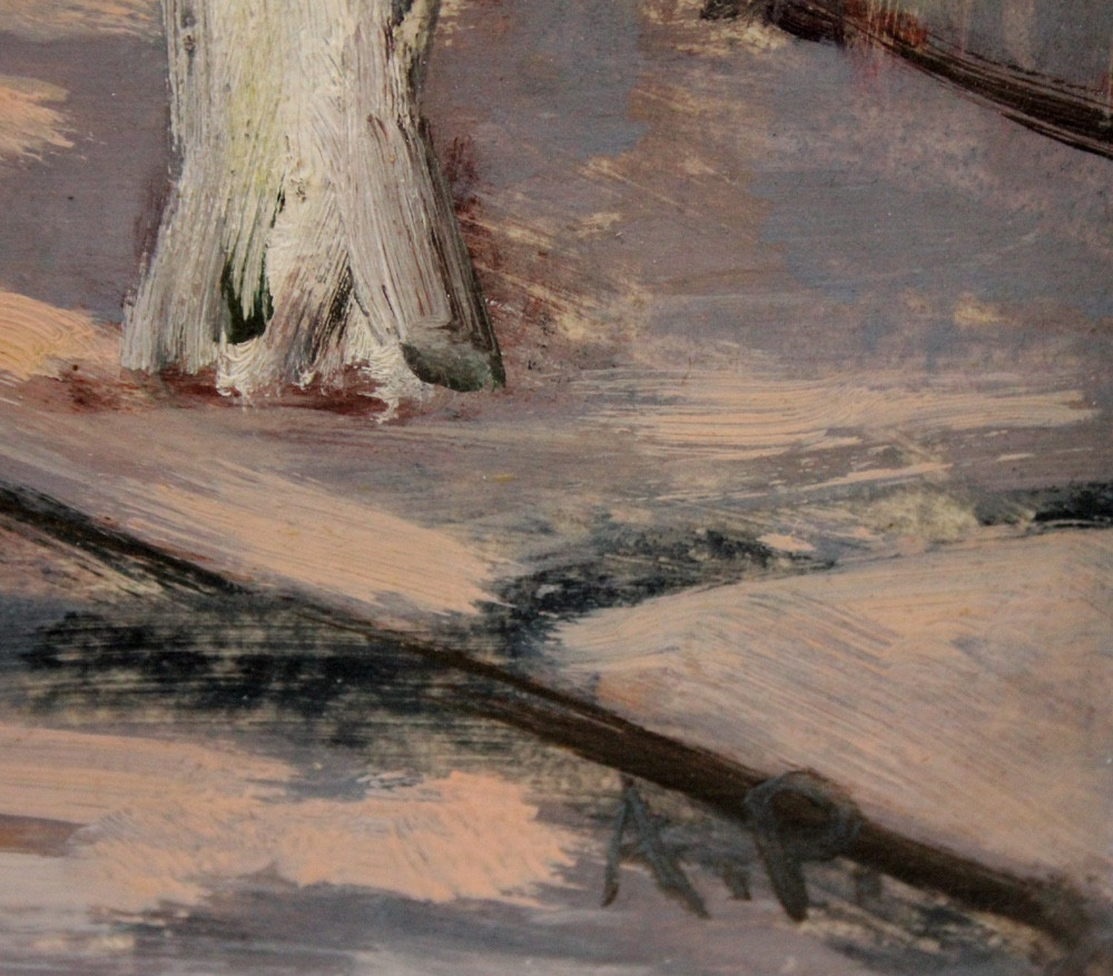 André Petroff (russian-french, 1894-1975) Port Promenade On The Côte d'Azur-photo-4