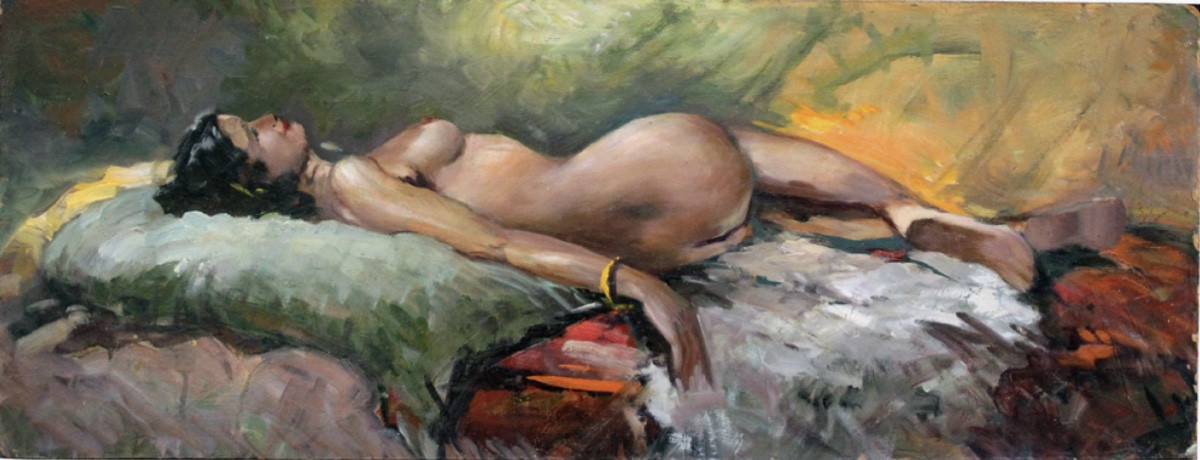 Reclining Nude II By Richard Durango-togo (argentinian, Born In 1910)