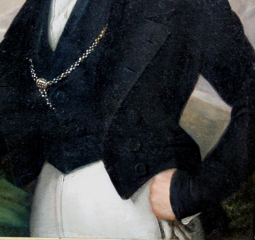 Portrait Of A Young Nobleman By Antonin (anton) Ferencz (1801-1888)-photo-3
