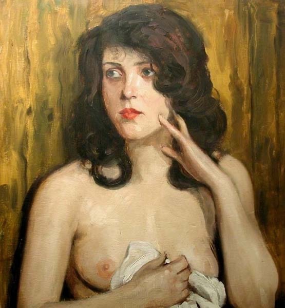 Confused Beauty By Sándor Józsa (hungarian 1910 - 1989)-photo-3