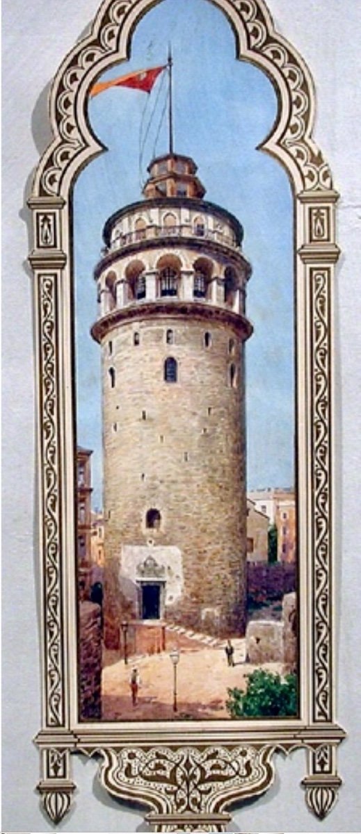 5 Views Of Istanbul By Franz Poledne (austrian 1873-1932), Original Watercolours-photo-1