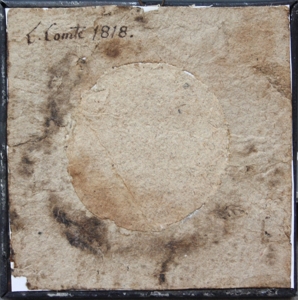 Miniature Portrait Of A Young Woman By Jacques Louis Comte (swiss-italian, Circa 1781-1843)-photo-1