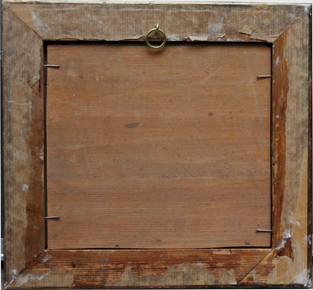 Oil Study Of Peaches By A Still-life Painter, Mid-19th Century-photo-1