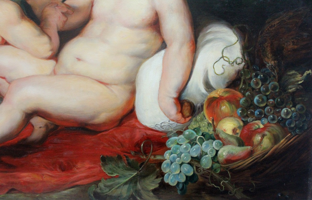 Le Christ et Jean-Baptiste enfants et deux anges, d'après Pierre Paul Rubens et Franz Snyders-photo-4