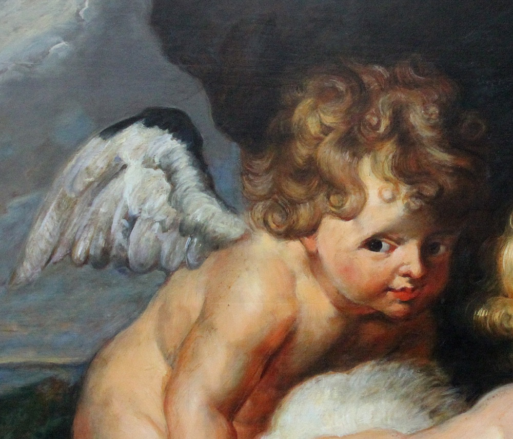 Le Christ et Jean-Baptiste enfants et deux anges, d'après Pierre Paul Rubens et Franz Snyders-photo-7