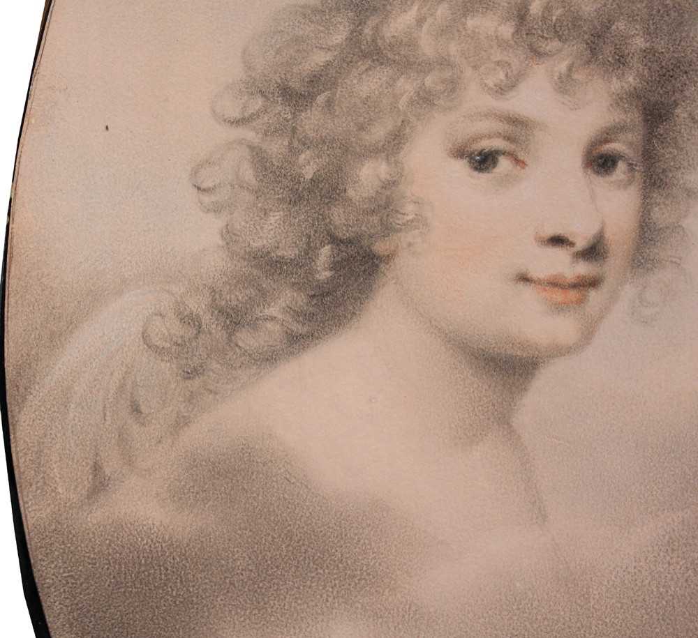 A Pair Of Portraits Of Beauties Depicted As Elves By Josef Grassi (1755-1838) , Attr.to-photo-1