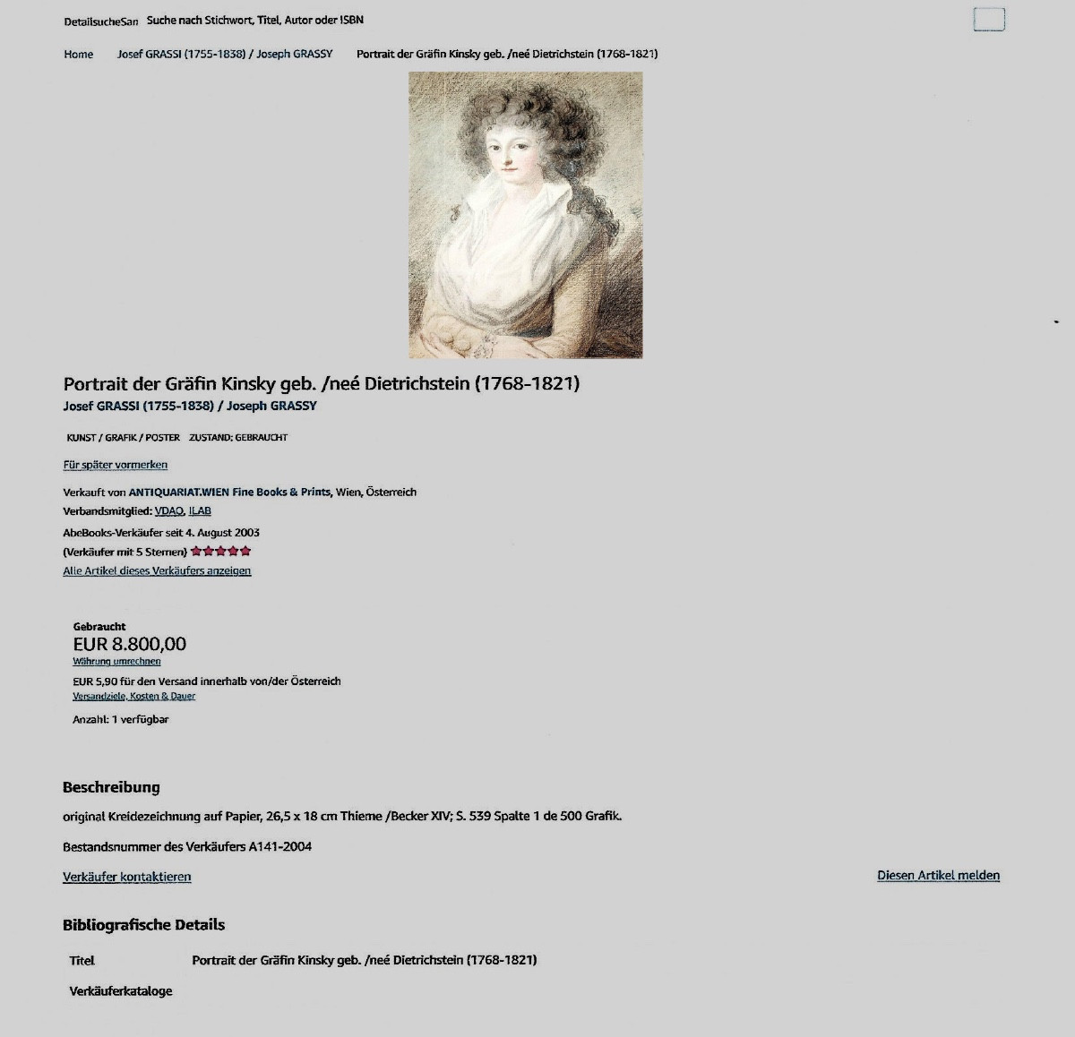 A Pair Of Portraits Of Beauties Depicted As Elves By Josef Grassi (1755-1838) , Attr.to-photo-8