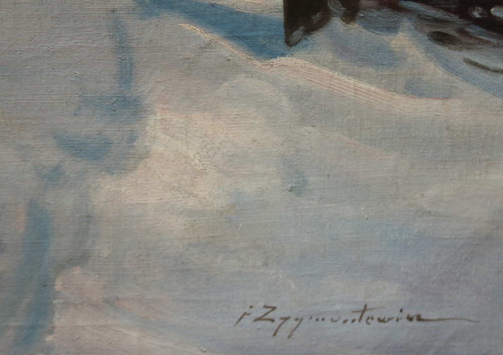 Sleigh Ride By Czeslaw Ignacy Wasilewski - Zygmuntowicz (polish, 1875 - 1947)-photo-4