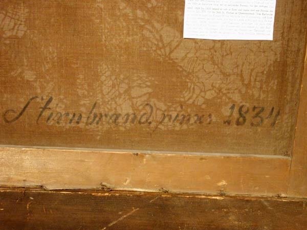 Franz Seraph Stirnbrand (1788 - 1882) Portrait Of A Noble Woman In A White Cap-photo-3