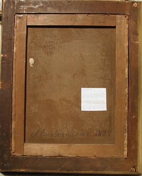 Franz Seraph Stirnbrand (1788 - 1882) Portrait Of A Noble Woman In A White Cap-photo-4