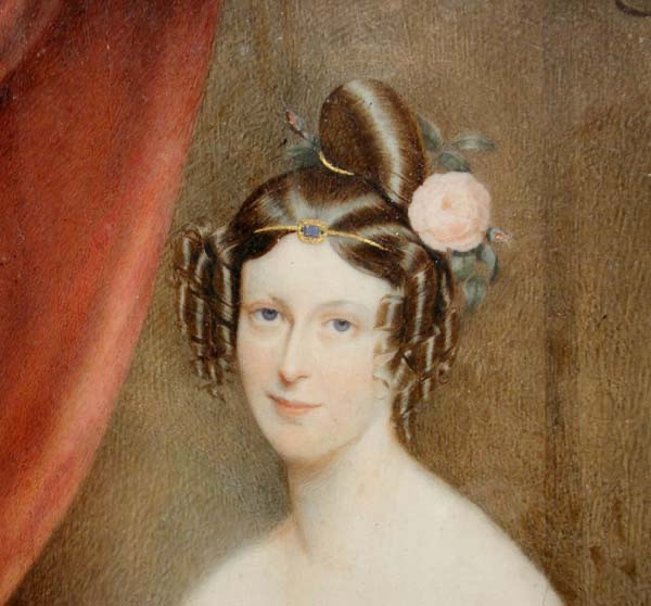 Pair Of Miniatures By Thugut Heinrich (austrian, Active From 1830 To 1850)-photo-3