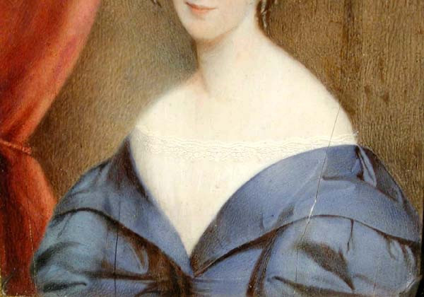 Pair Of Miniatures By Thugut Heinrich (austrian, Active From 1830 To 1850)-photo-4