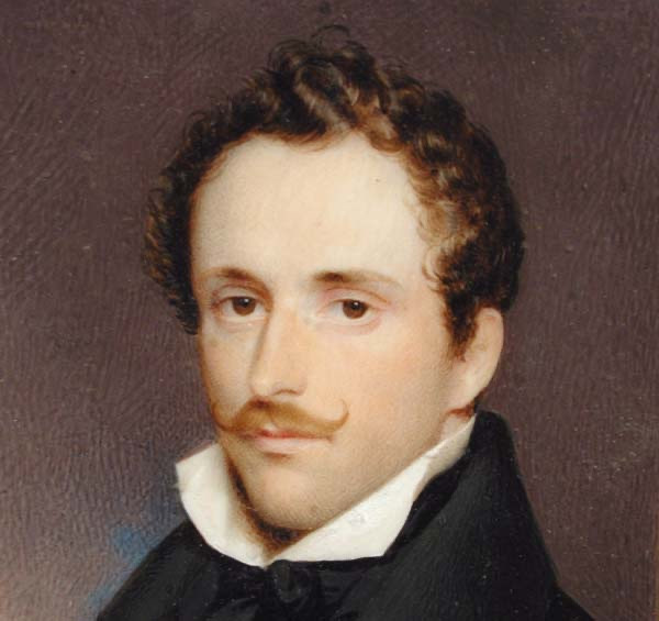 Pair Of Miniatures By Thugut Heinrich (austrian, Active From 1830 To 1850)-photo-4