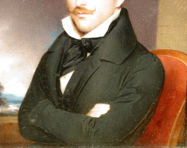 Pair Of Miniatures By Thugut Heinrich (austrian, Active From 1830 To 1850)-photo-6