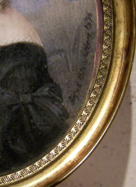 Portrait Of A Young Woman By Giosue Bianchi (1803-1875), Miniature On Ivory-photo-4