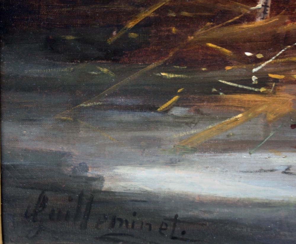 POULAILLER DE CLAUDE GUILLEMINET (1821 - PARIS - VERS 1861)-photo-2