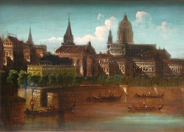 Francesco Guardi (1712-1793) Circle, A Pair Of Views Of Venice-photo-3