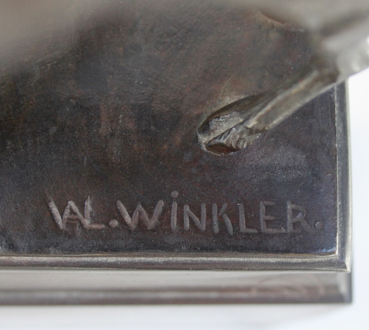 Valentin Winkler (1873 - Munich - After 1947) Bronze Sculpture -photo-4