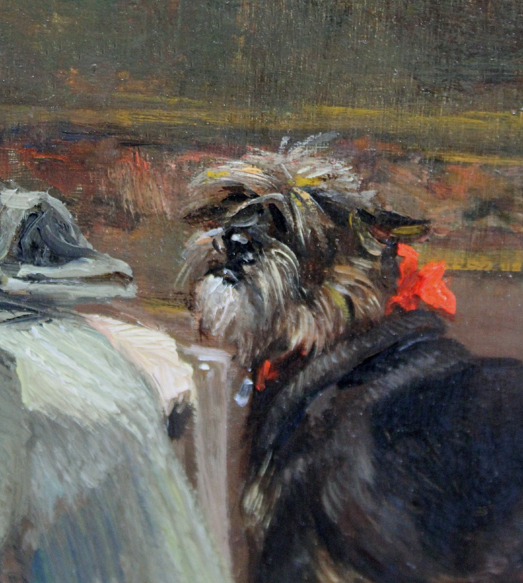 Home Alone By Auguste Vimar (french 1851 - 1916)-photo-4