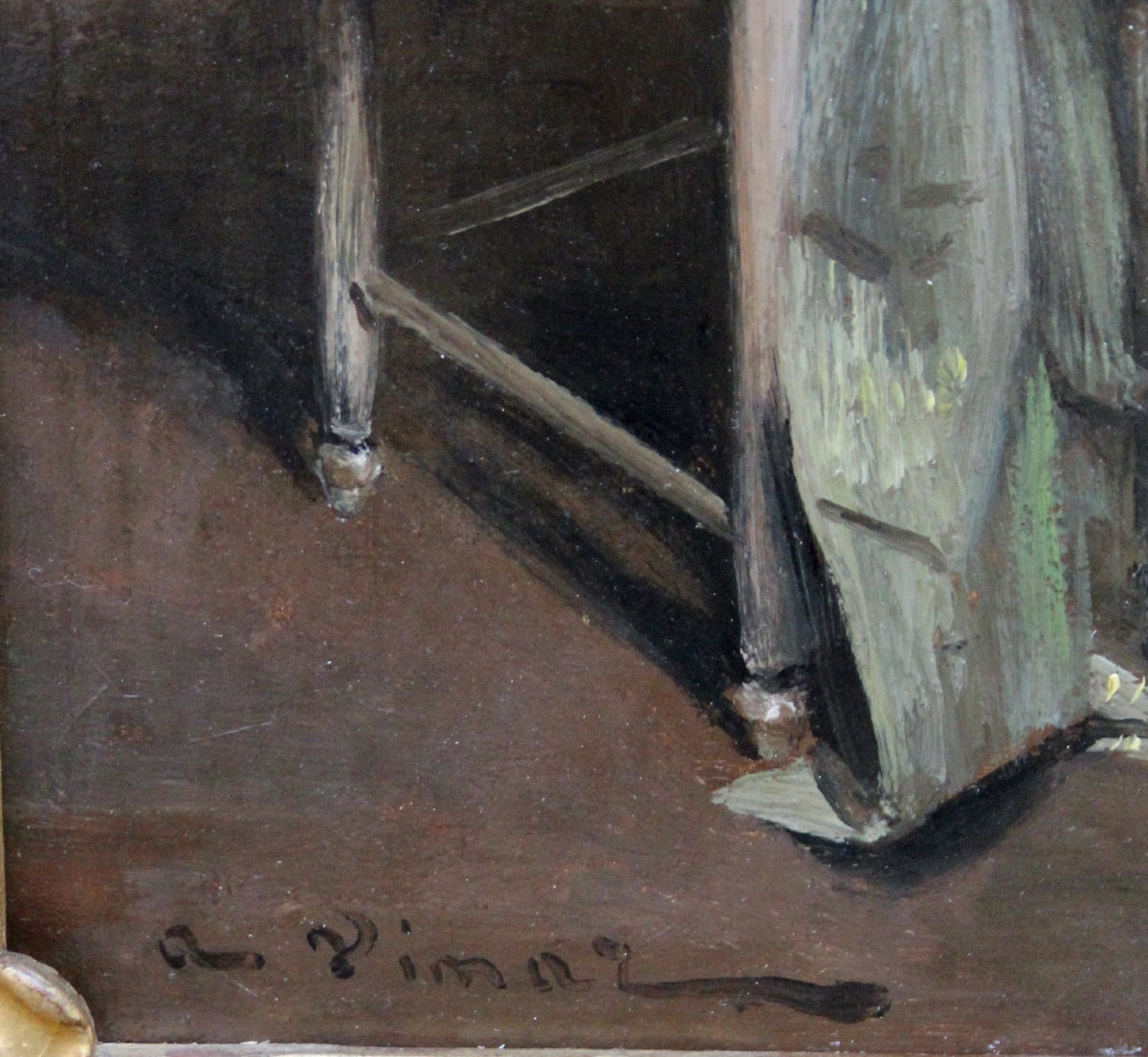 Home Alone By Auguste Vimar (french 1851 - 1916)-photo-3