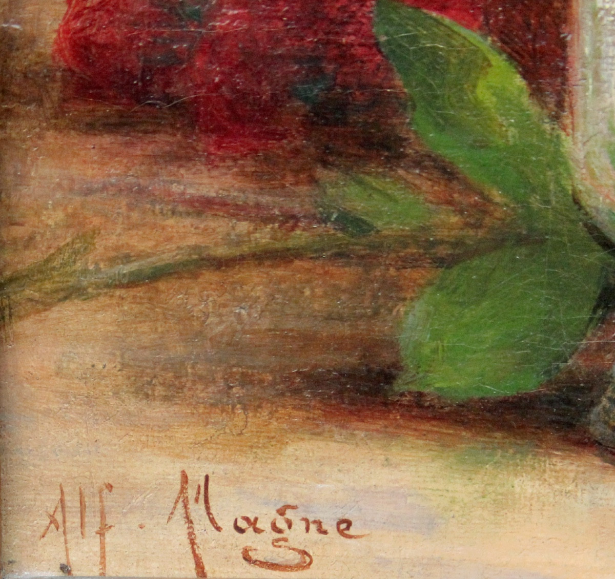 Pivoines dans des bouilloires en cuivre par Alfred Magne (Français, 1855-1936)-photo-4