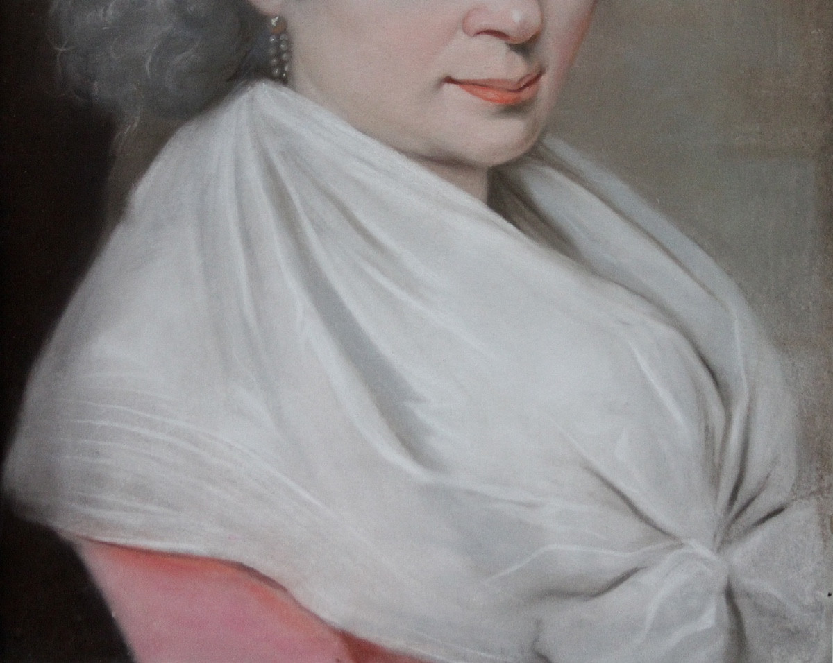 Paire de portraits par Anselm Wagner (roumain, 1766 Timisoara - 1806), attribués à-photo-1