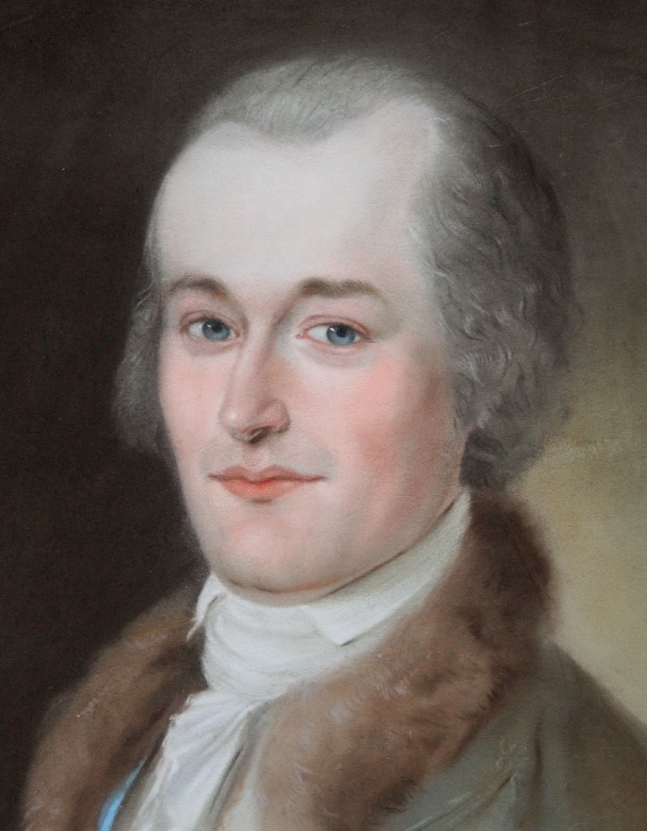 Paire de portraits par Anselm Wagner (roumain, 1766 Timisoara - 1806), attribués à-photo-4
