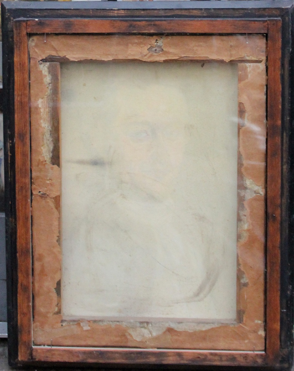 Paire de portraits par Anselm Wagner (roumain, 1766 Timisoara - 1806), attribués à-photo-7