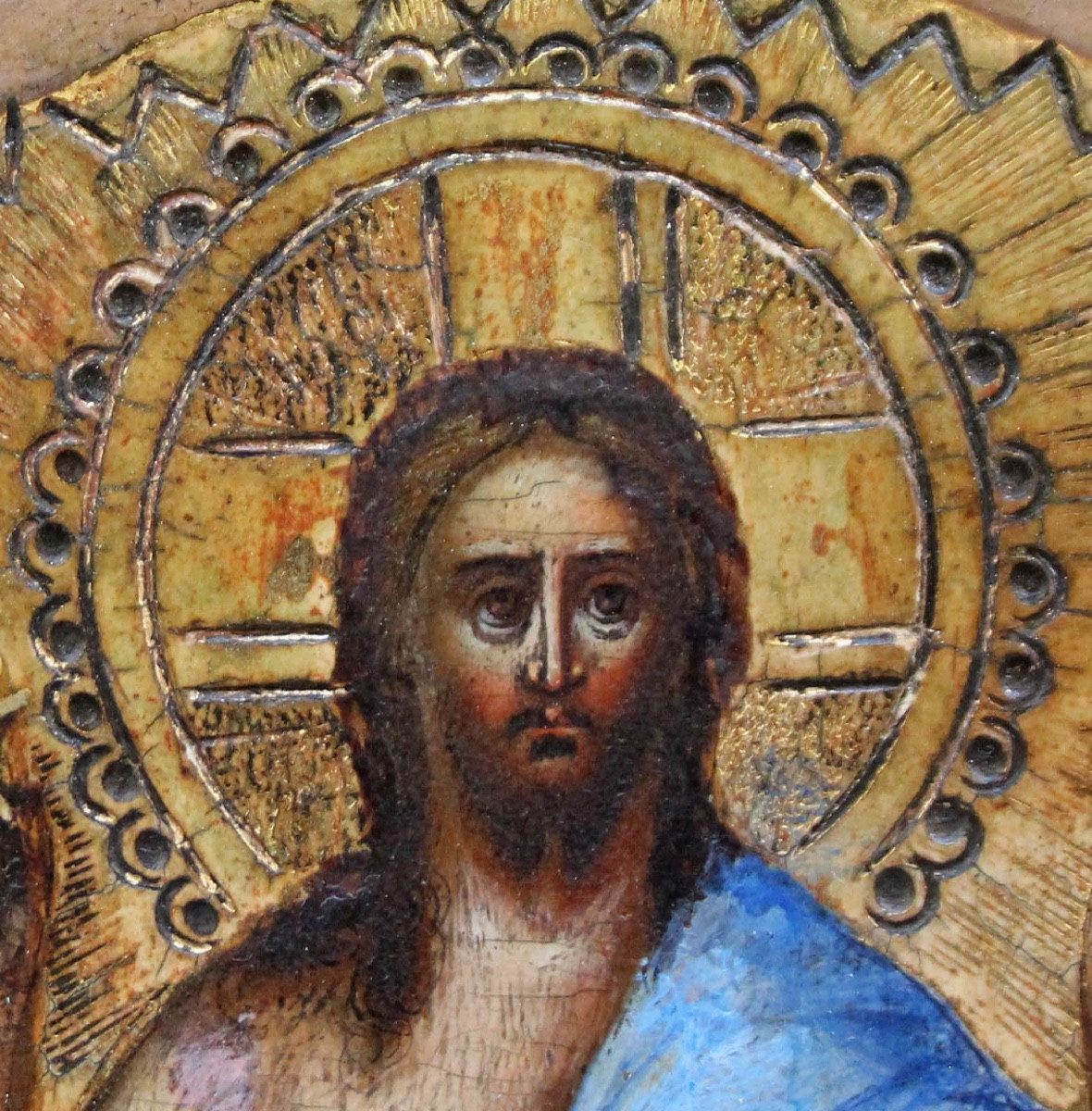 Icône russe, fin du XIXe siècle  La Résurrection du Christ-photo-1