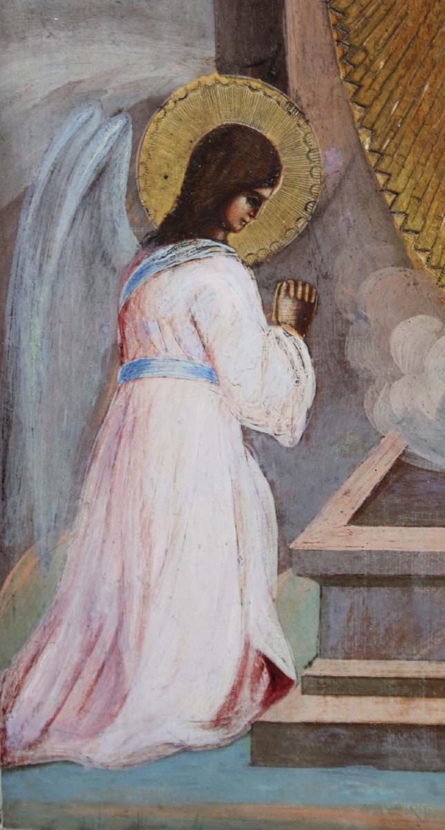 Icône russe, fin du XIXe siècle  La Résurrection du Christ-photo-2