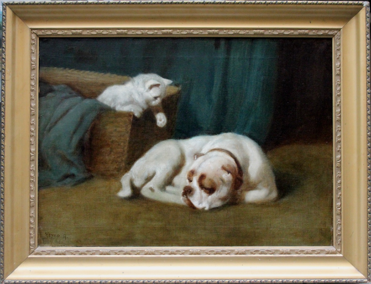 Domestic Idyll By Artur Heyer (1872–1931)