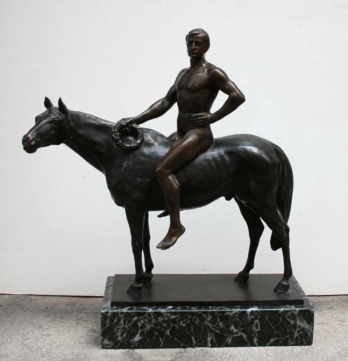 The Winner  By Ferdinand Luegerth (1885–1915) 