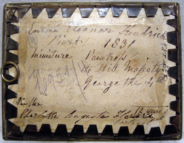 Charlotte Augusta Howard, 13 ans, miniature sur ivoire par Emma Eleonora Kendrick (1788-1871)-photo-4