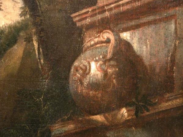 Sheep With A Dog By The Ancient Well  By Philipp Peter Roos / Rosa Da Tivoli (1657–1706), Attr.-photo-2