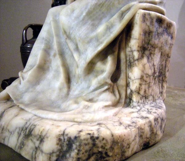 “at The Well,” A Sculpture By Guglielmo Bracony (1838–rome–1921)-photo-4