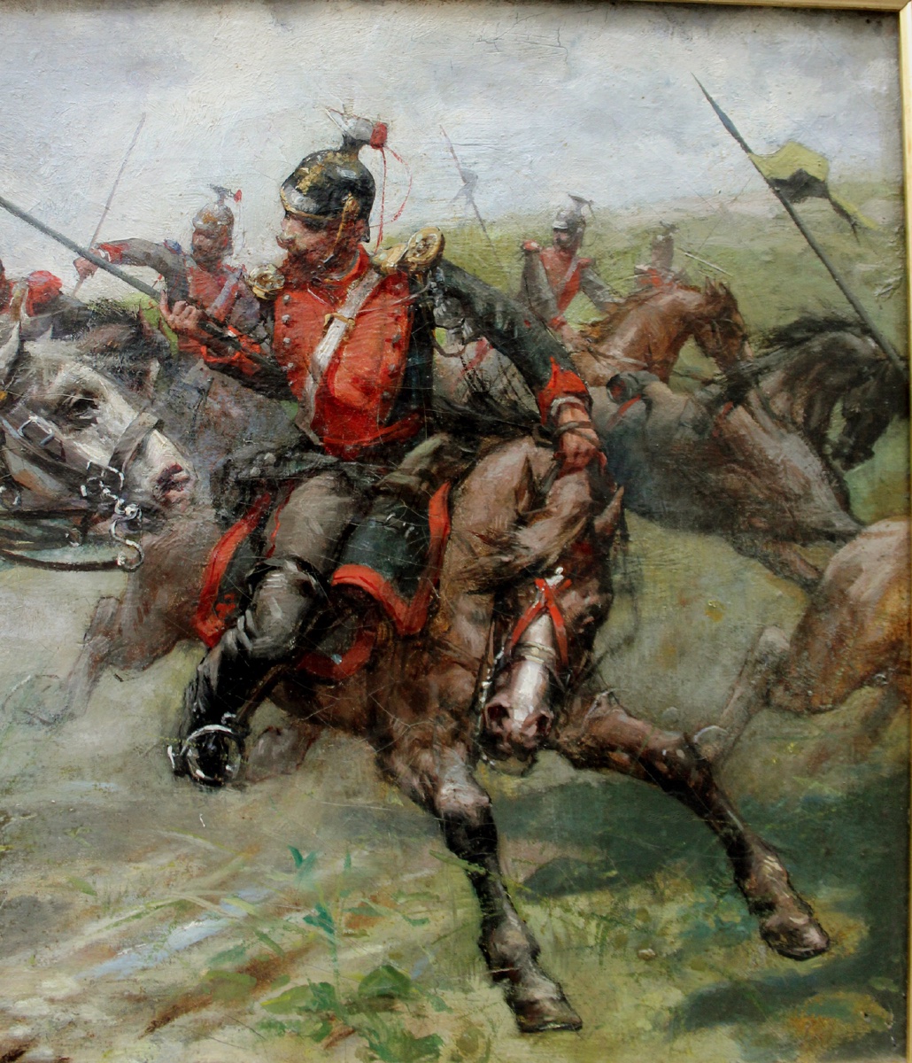 A Scene From The Franco-prussian War Of 1870–1871 By A French Painter, 19th Century-photo-3