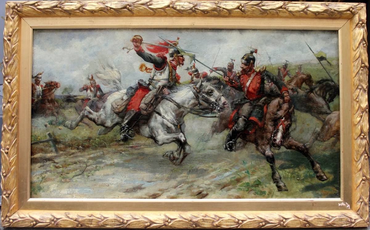 A Scene From The Franco-prussian War Of 1870–1871 By A French Painter, 19th Century