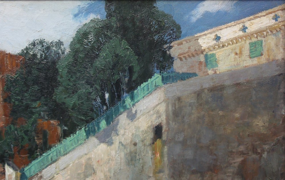 Willy Hamacher (german, 1865–1909) The Ligurian Coast Near Zoagli, Genoa (riviera Di Levante)-photo-4