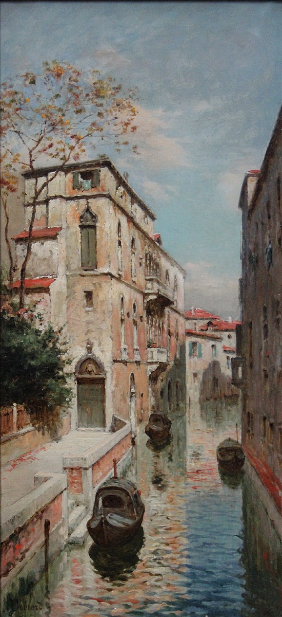 Antoine Bouvard (1870-1955) , Deux vues de Venise-photo-3
