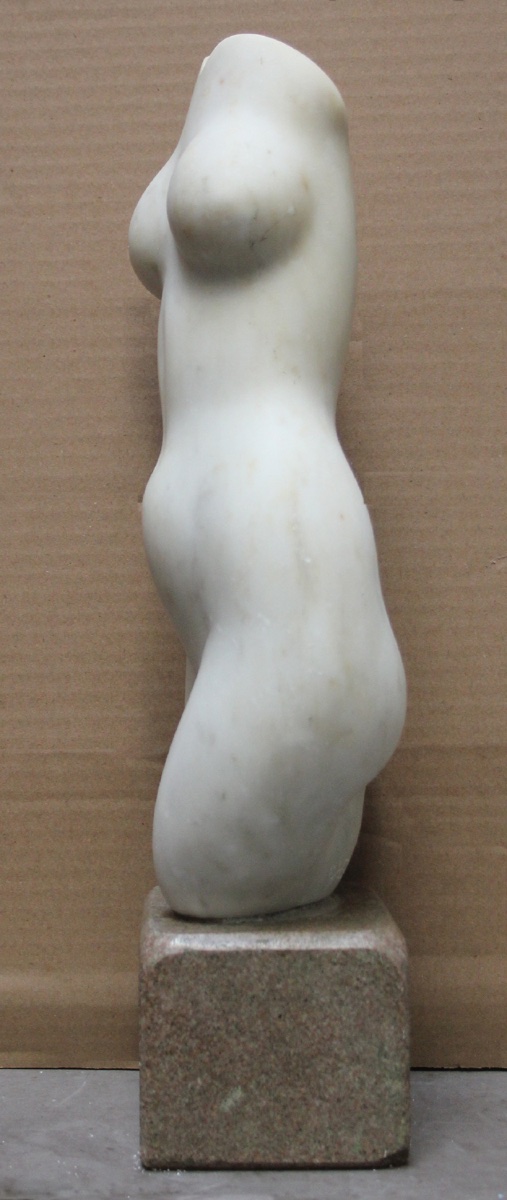 "venus Of Uzhgorod", Marble Sculpture  By Bogdan Korzh (ukrainian, 1952, Lives In Uzhgorod)-photo-2