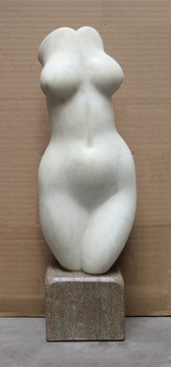 "venus Of Uzhgorod", Marble Sculpture  By Bogdan Korzh (ukrainian, 1952, Lives In Uzhgorod)