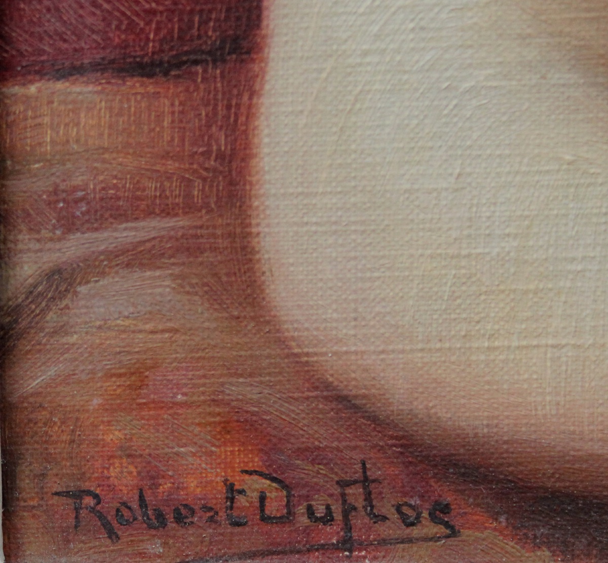 Nu assis par Robert Louis Raymond Duflos (Français, 1898 Rouen - ?)-photo-3