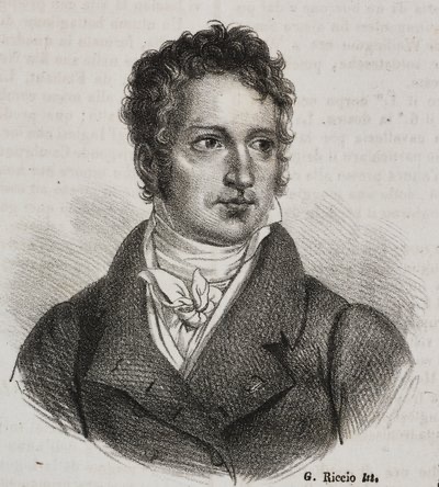 Italien, signé et daté de 1818  Portrait de Vincenzo Camuccini, peintre italien du classicisme-photo-4