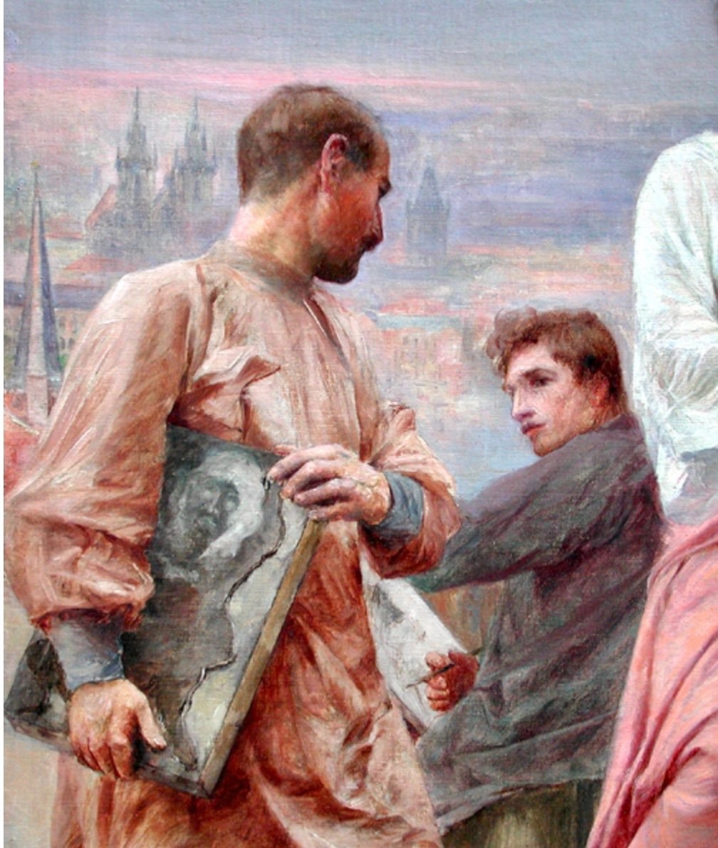 "allegory Of The Graphic Arts" By Ferd. Hercik (born 1861), Museum Of Applied Arts In Prague-photo-2