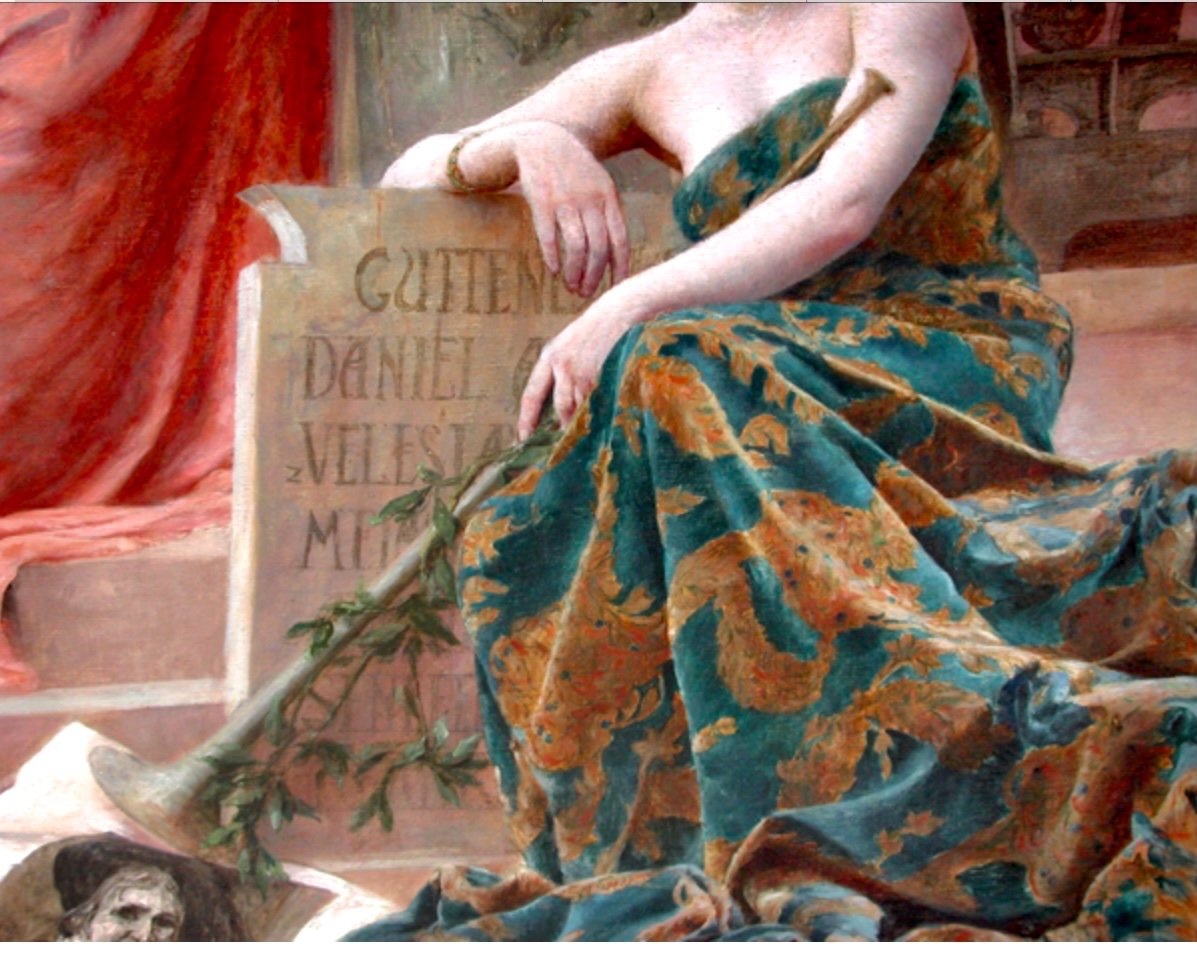 "allegory Of The Graphic Arts" By Ferd. Hercik (born 1861), Museum Of Applied Arts In Prague-photo-4